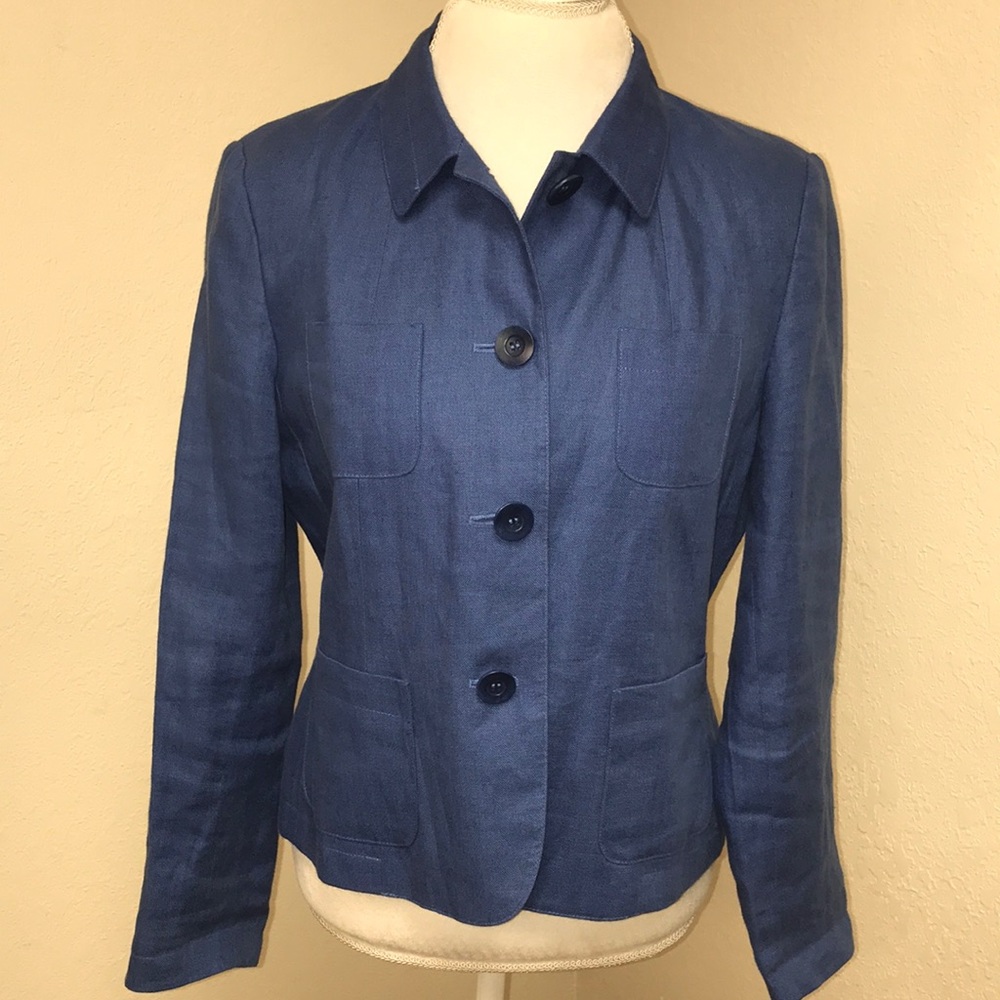 Talbots Blue Jacket - Picture 1 of 5